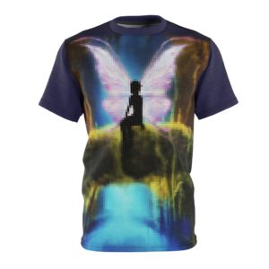 Pixel Forest Fairy All Over Cut & Sew Tee