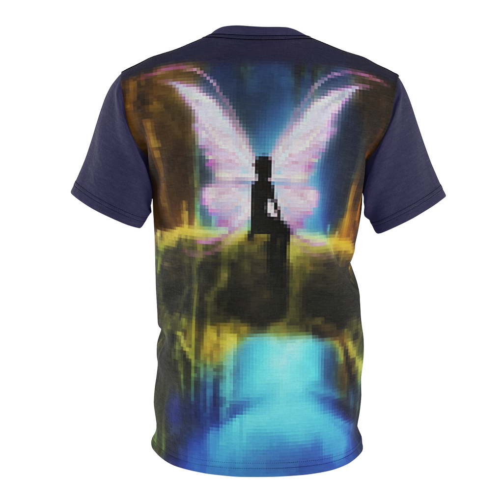 Pixel Forest Fairy All Over Cut & Sew Tee - Image 2