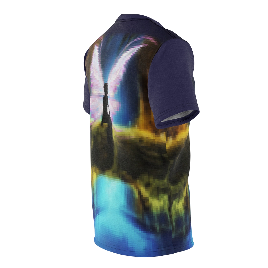 Pixel Forest Fairy All Over Cut & Sew Tee - Image 3