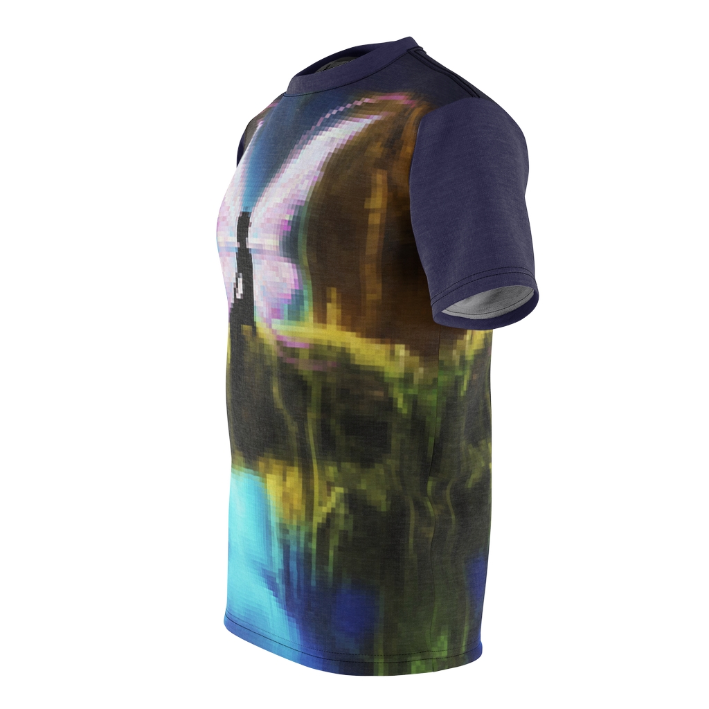 Pixel Forest Fairy All Over Cut & Sew Tee - Image 4