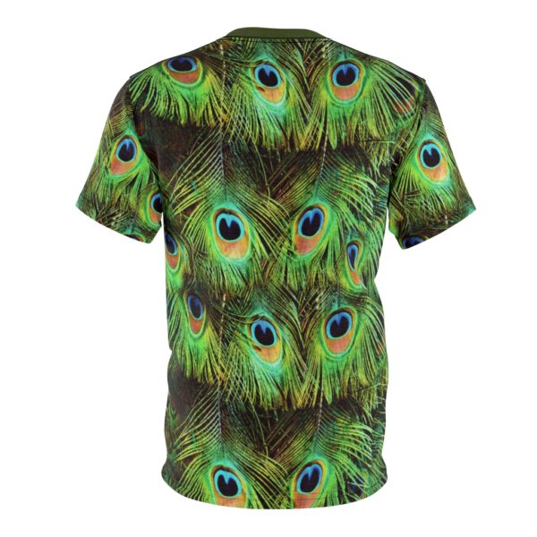 Peacock Feathers All Over Cut & Sew Tee - Image 2