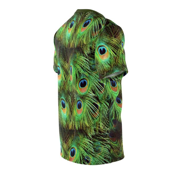 Peacock Feathers All Over Cut & Sew Tee - Image 3
