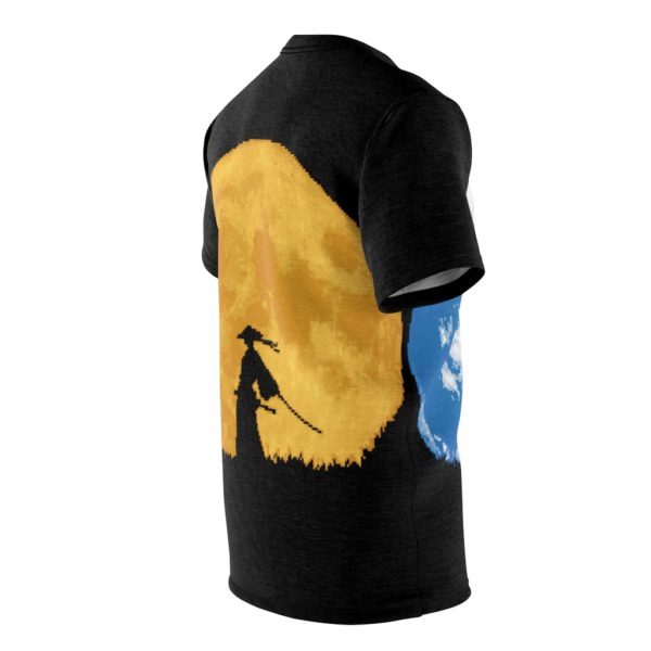 Pixel Samurai Earth & Moon All Over Cut & Sew Tee - Image 3