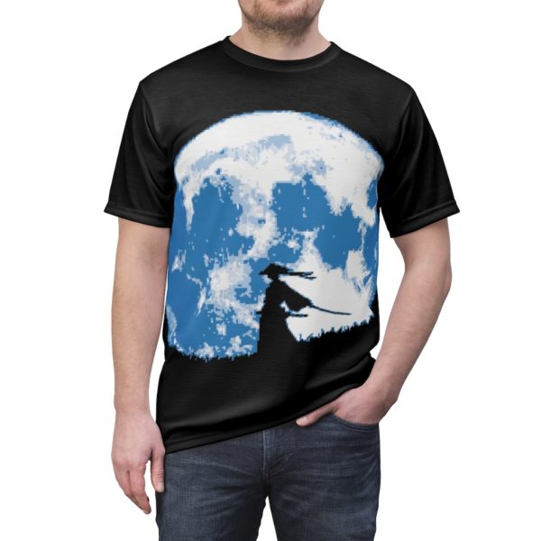 Pixel Samurai Earth & Moon All Over Cut & Sew Tee - Image 5