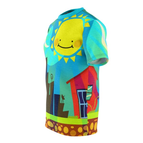 Kawaii Happy Sun All Over Cut & Sew Tee - Image 4