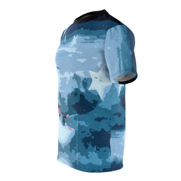 Pixel Moon Boy All Over Cut & Sew Tee - Image 4