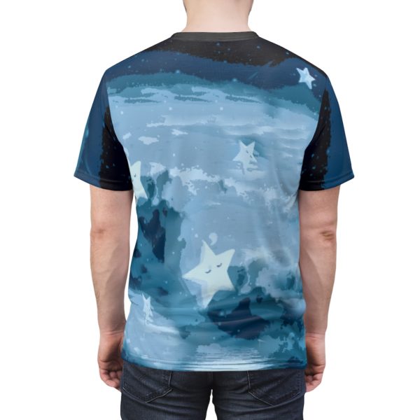 Pixel Moon Boy All Over Cut & Sew Tee - Image 6