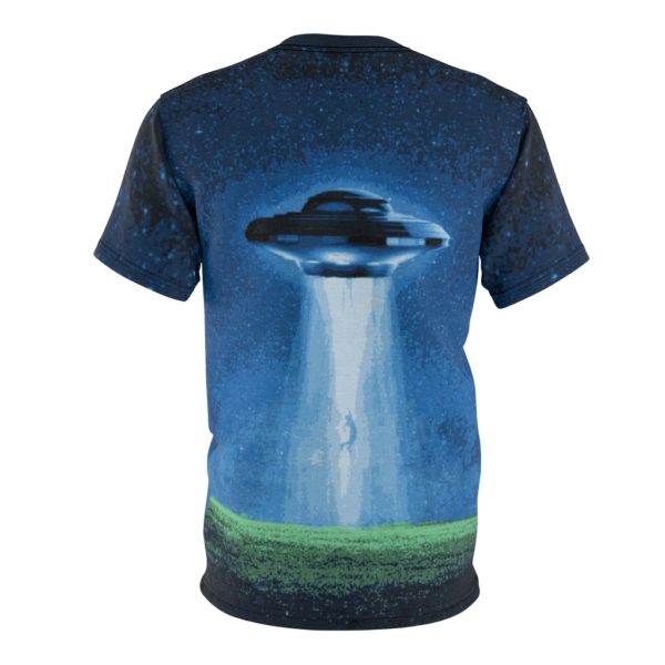 All Over Alien Abduction Pixel Cut & Sew Tee - Image 2