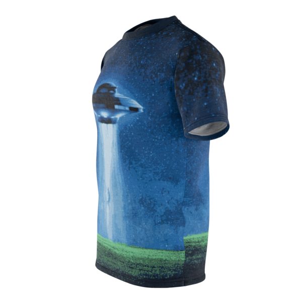 All Over Alien Abduction Pixel Cut & Sew Tee - Image 4