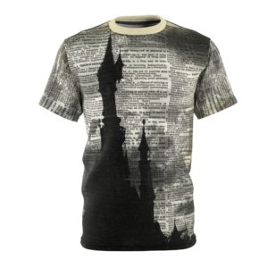 Dark Castle Dictionary All Over Cut & Sew Tee
