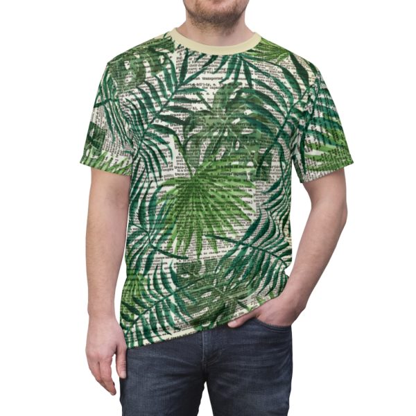 Palm Trees Dictionary All Over Cut & Sew Tee - Image 5