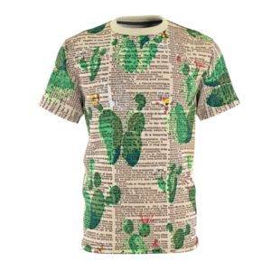 Desert Cactus Dictionary All Over Cut & Sew Tee