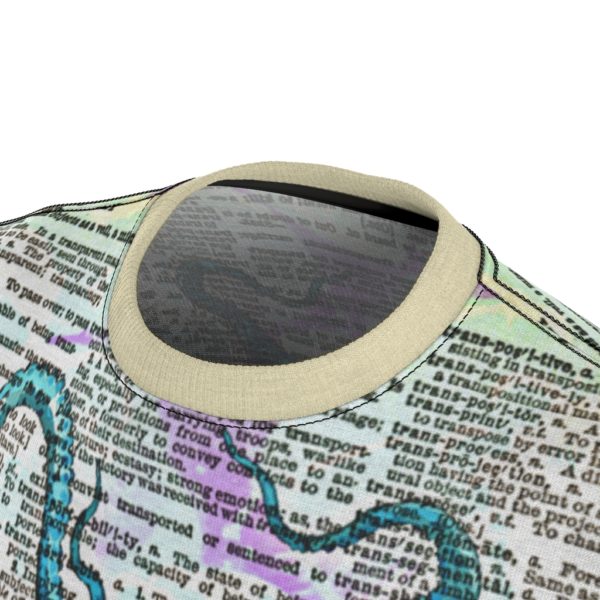 Blue and Pink Octopus Dictionary All Over Cut & Sew Tee - Image 7