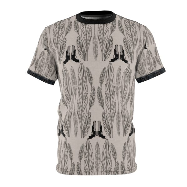 Destiny Hawk Moon Inspired All Over Cut & Sew Tee