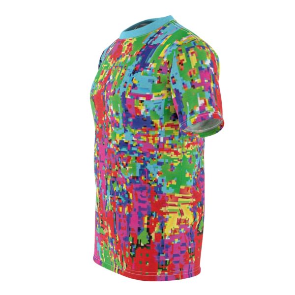 Pixel Splash - All Over Cut & Sewn HD Gamer Shirt - Image 4
