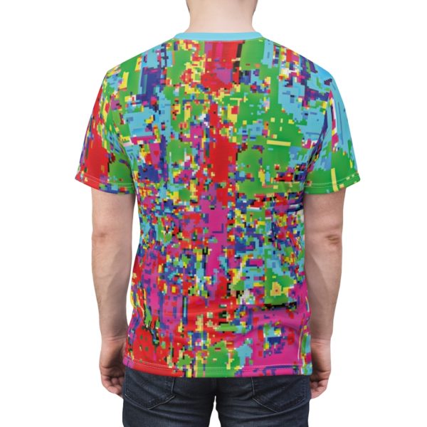 Pixel Splash - All Over Cut & Sewn HD Gamer Shirt - Image 6