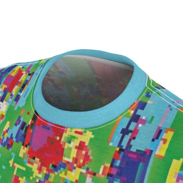 Pixel Splash - All Over Cut & Sewn HD Gamer Shirt - Image 7