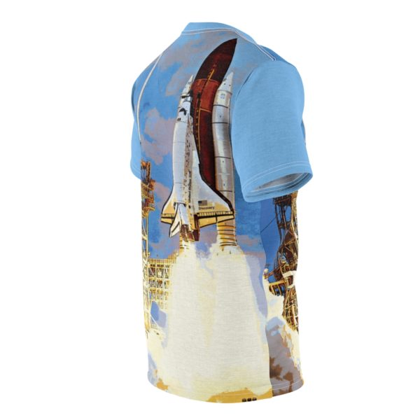 All Over Rocket Launch Cut & Sew Tee - Image 3