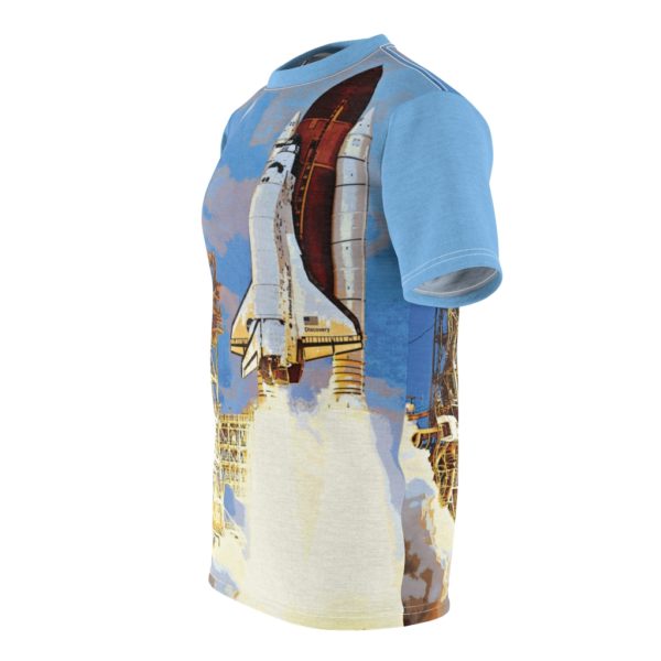 All Over Rocket Launch Cut & Sew Tee - Image 4