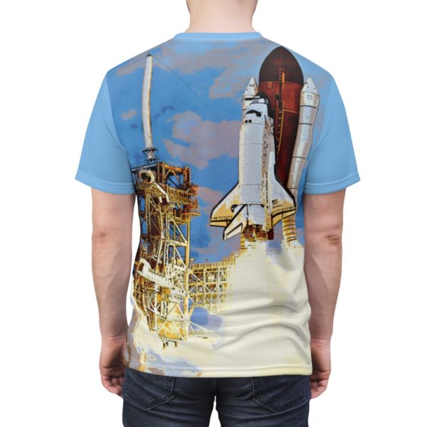 All Over Rocket Launch Cut & Sew Tee - Image 6