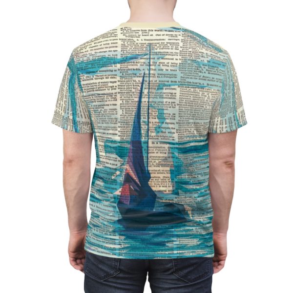 Sailboat Dictionary All Over Cut & Sew Tee - Image 6