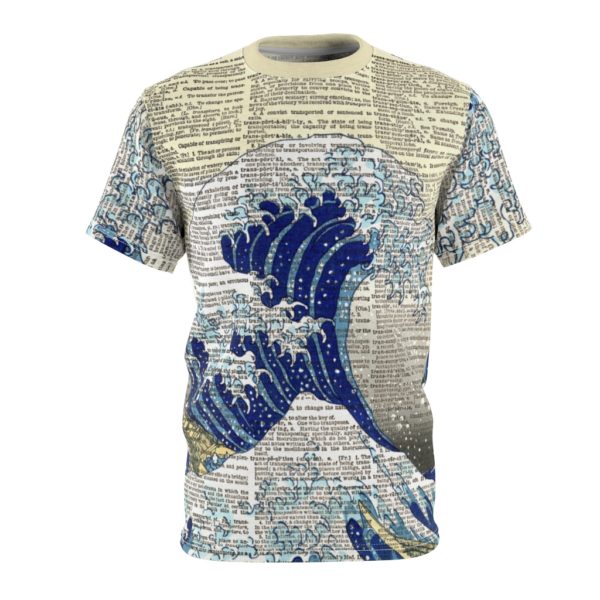 Japanese Wave Dictionary All Over Cut & Sew Tee