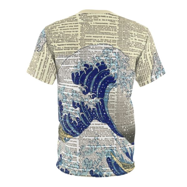 Japanese Wave Dictionary All Over Cut & Sew Tee - Image 2