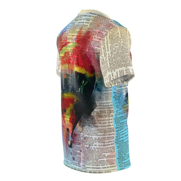 Hot Air Balloon Dictionary All Over Cut & Sew Tee - Image 3