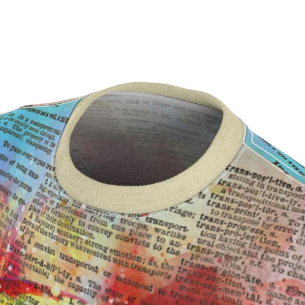 Hot Air Balloon Dictionary All Over Cut & Sew Tee - Image 7