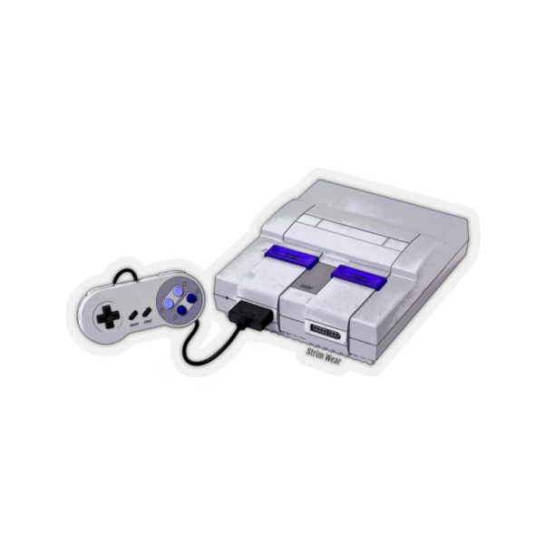 "Not Super Nintendo" Console Kiss-Cut Sticker - Image 3