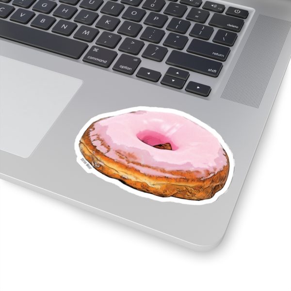 Kiss-Cut Pink Donut Sticker - Image 6