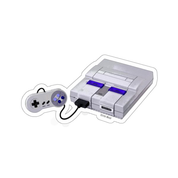 "Not Super Nintendo" Console Kiss-Cut Sticker - Image 5