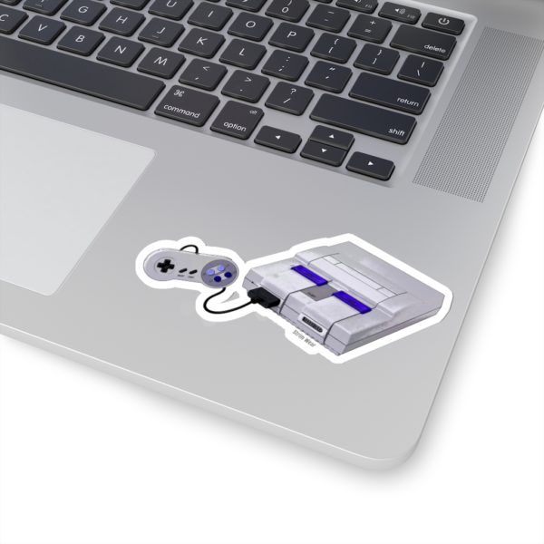 "Not Super Nintendo" Console Kiss-Cut Sticker - Image 6