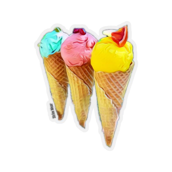 Kiss-Cut Ice Cream Cones Sticker - Image 7