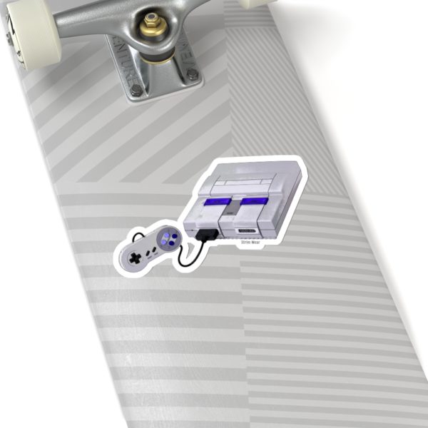 "Not Super Nintendo" Console Kiss-Cut Sticker - Image 2